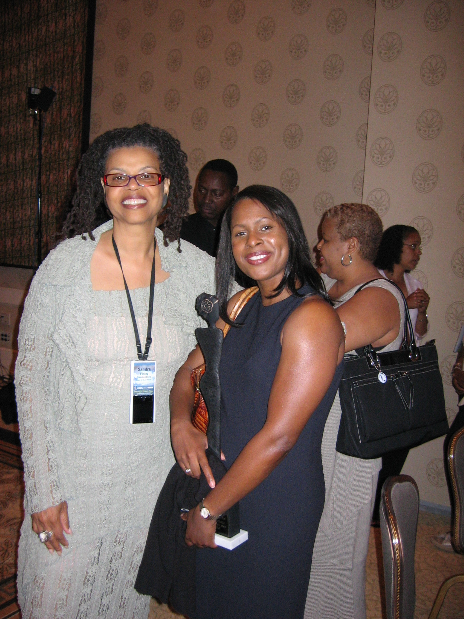 Sandra Finley, President LBW and Black Rose Recipient